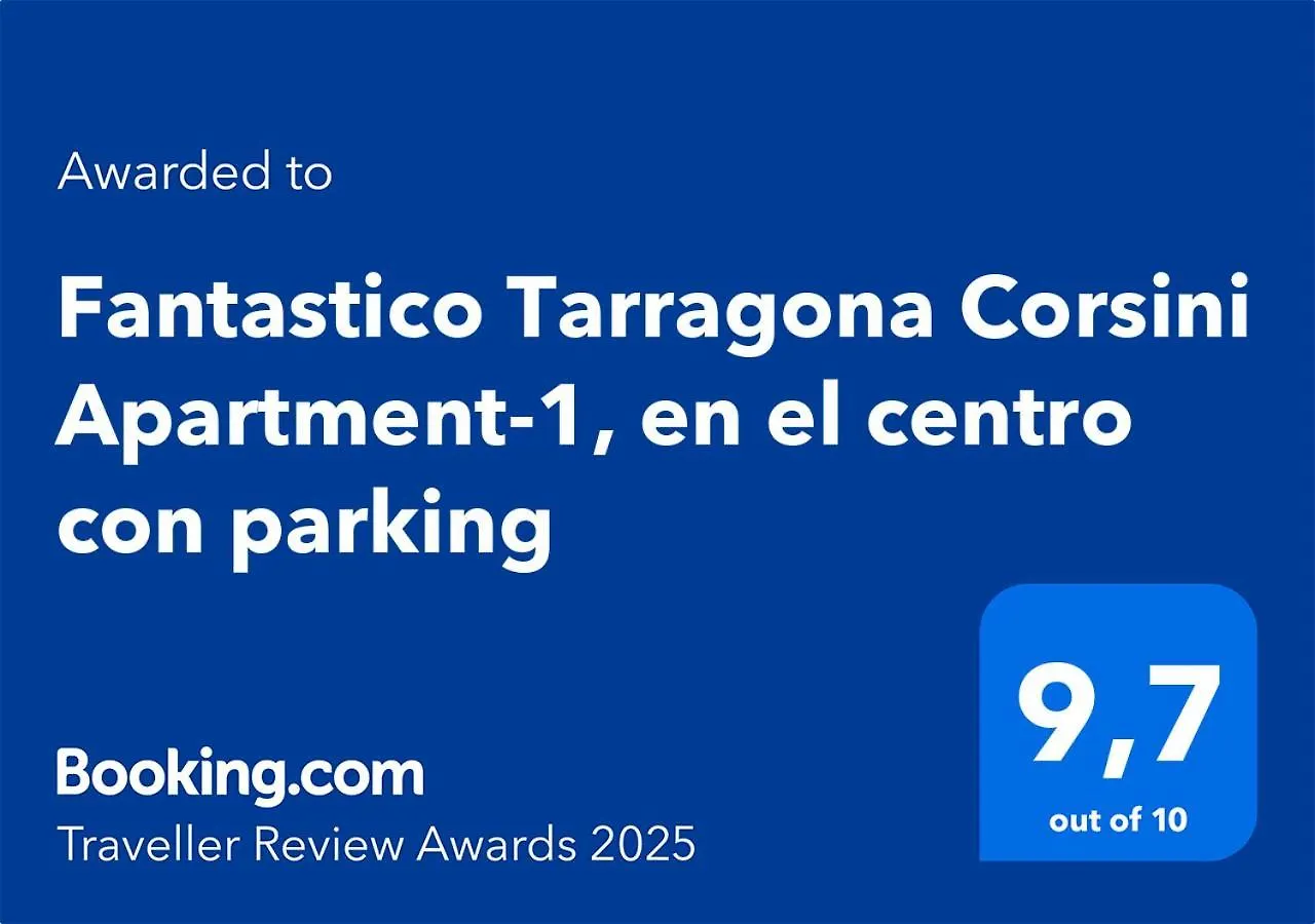 Apartamento Fantastico Tarragona Corsini Apartment-1, en el centro con parking